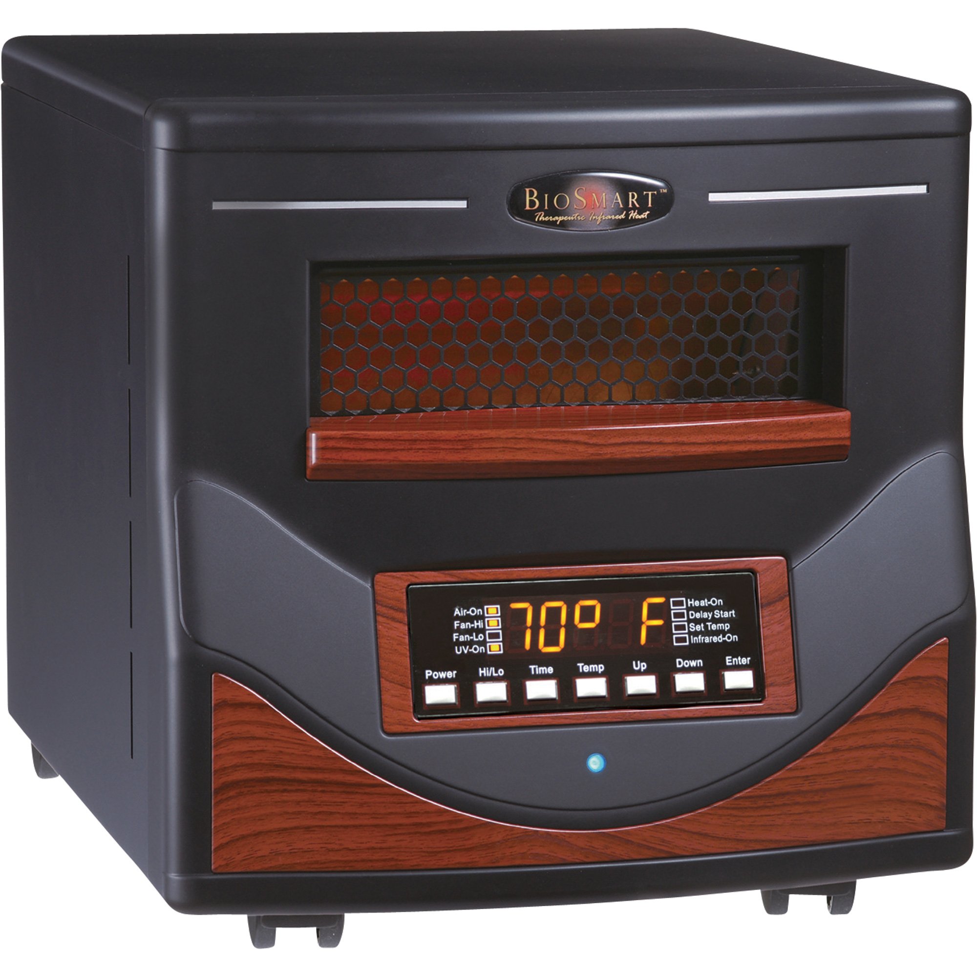 CZ Infrared Blue Edition Therapeutic Infrared Quartz Portable Heater/Air Purifier — 6800 BTU, 1500 Watts, Model# CZI-1500-PA